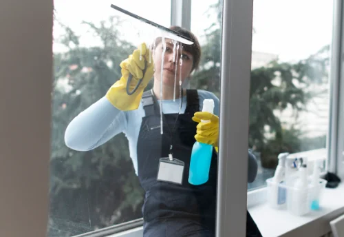 Nettoyage de vitres intérieures et extérieures à Pomponne